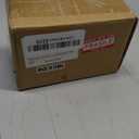 MyGift Ceramic Salt and Pepper Shaker Set, Mini Brown Egg Shaped Shakers with Carton Design Holding Stand, 3 Piece