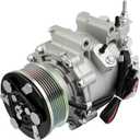 SCITOO 2006-2011 AC Compressor fit for Honda Civic A/C Compressor 1.8L Fast Cooling Air Conditioning Compressor 38810RNAA01 38800RZVG020M2 CR2037000S 38810RNAA02 38800RZVG022M2 38800RNAA010
