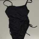 Viottiset Women's Ruched High Cut One Piece Swimsuit Tummy Control Bathing Suit Monokini, Size Not Found