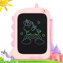 ORSEN 8.5 Inch LCD Doodle Board Tablet for Girls - Unicorn Drawing Pad for Kids 2-7 Years Old - Travel Toy Birthday Gift (Pink)