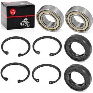 Rear Axle Bearing Seal Clips Kit For Yamaha Golf Cart G14 G16 G20 G21 G22 1995-2007