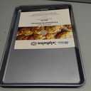 Calphalon Titan Steel Core PFA Free Nonstick 17 x 12 Cookie Sheet Baking Pan, Heavy Duty Reinforced Steel Bakeware for Even Heating, Oven Safe Baking Tray for Cookies