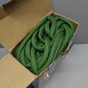 PALRORY Non-Expandable Garden Hose 100 ft, Ultra Lightweight Flexible Water Hose with 10-Pattern Nozzle, Leak-Proof, High-Density Fabric, Thickened Connector, Shut-Off Valve for Yard, Lawn, Outdoor