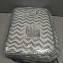 Baby Lounger - Baby Lounger for Newborn 0-24 Months, Breathable Pure Cotton Baby Nest Lounger Cover, Baby Registry Newborn Essentials Gifts, Portable Floor Tummy Time Lounger for Home & Travel (Grey Star)