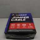 Heavy Duty Jumper Cables, 0 Gauge 30 Feet 1000Amp Automotive Booster Cables for 12V & 24V Cars, SUVs and Trucks, Jumper Cables Kit with Carry Bag (0AWG x 30Ft)