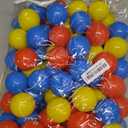Hovenlay 100 Ball Pit Balls for Kids, Plastic Balls for Ball Pit, Play Balls for Toddlers Babies, Ideal for Ball Pit, Kiddies Pool, Indoor Playpen