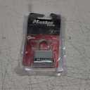 Master Lock 15/16 in. H x 13/16 in. W x 1-1/2 in. L Laminated Steel Warded Locking Padlock 1 pk