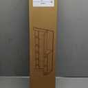 Exper City Coat Rack Wall Mount with Shelf, 26IN Wooden Coat Hanger Hooks Wall Mount with 8 Metal Hooks, Hanging Shelf with Hooks, Wood