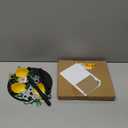 Thyle Lemon Paper Towel Holder with Round Base Lemon Bathroom Decor Rustic Housewarming Gifts Dispenser Kitchen Paper Holder Stand for Christmas Yellow Countertop Toilet Home Accessories