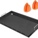 SafBbcue Full Size Griddle Inserts for Nexgrill 720-0896 720-0896B 720-0896C 720-0896E 720-0896CP 720-0898 720-0898A Flat Top Griddle for Homedepot Nexgrill 730-0898 730-0898A, Carbon Steel