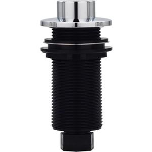 Westbrass ASB-RB3-26 Sink Top Waste Disposal Replacement Air Switch Trim Only, Raised Button, Polished Chrome