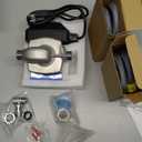 Instant Hot Water Recirculating Pump Kit with Built-in Timer  Compatible with Watts 0955805 & Grundfos 595916 Systems, Includes 2 Brass Sensor Valves (595926), 4 Supply Lines, and 4 Adapters