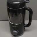 GreenPan Nut Milk Maker, 15-in-1 Homemade Soy, Almond, Oat, Coconut, Non-Dairy, Rice, Soup, Baby Food, BPA-Free, Smooth Creamy Texture, Self Clean, Barista Quality Milk, Delay Start, Boil Water, Gray (Graphite)