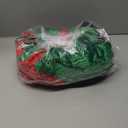 Christmas Elf Costume for Girls Holiday Elf Costume Dress With Elf Hat Shoes Stockings (7-8 Years)