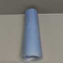 Crystal Organza Fabric Tulle 11 Inch by 50 Yards Sheer Tulle Rolls for DIY Craft Wedding Party Baby Shower Decor Gift Wrapping Party Supplies (Light Blue)