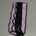 Sportneer Adjustable Ankle Weights Set - 1 Pair (2-10 lbs) Removable Sandbags for Women & Men, Comfortable Neoprene Leg Weights for Walking, Running, Pilates, Yoga, Home Workout & Physical Therapy (Lavender)