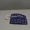 Insulated Snack Bag, Freezable Small Cooler Bag with Zipper and Adjustable Buckle, Rectangular Thermal Cooler Bag (Starry)
