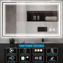 48 x 28'' LED Mirror for Bathroom, Bathroom Mirror with LED Lights