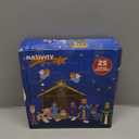 Nativity Advent Calendar 2025 Kids with Light, 25 Days Christmas Countdown Christian Advent Calendar Kids Nativity Play Set, Small Nativity Scene Toy for Toddler Children Religious Gifts