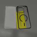 QUIETIP Magnetic Case for OnePlus 15 with Screen Protector,[Compatible with MagSafe] Metal Frame + Translucent Matte Drop Protection Cover,Silver