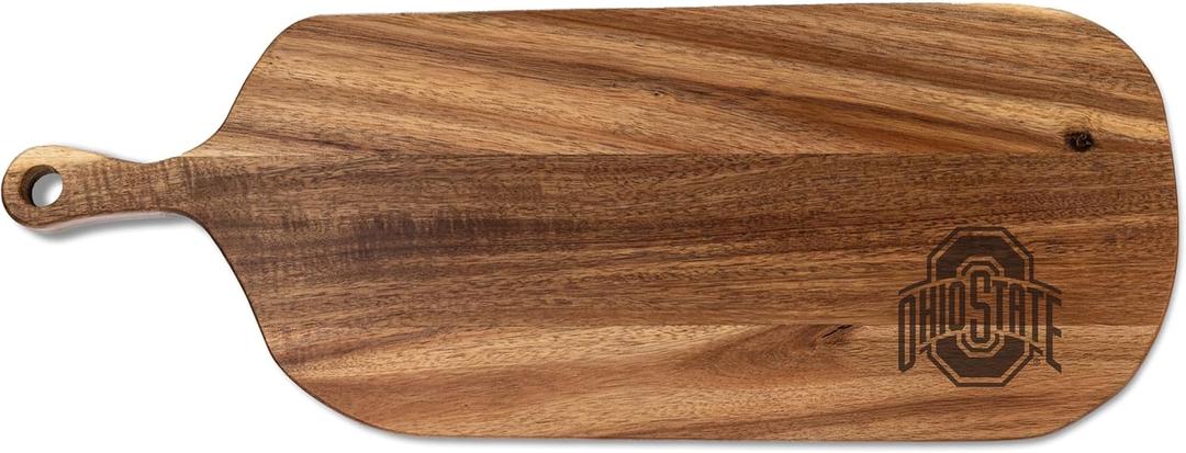 The Memory Company | Licensed NCAA Acacia Paddle Serving Board