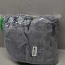 Aucrovee Soft Plush Faux Fur Couch Cover, Non Slip Fluffy Sectional Sofa Covers for 3 Cushion Couch Sofa L Sharped Sofa, Furniture Protector Slipcover for Pets(1 PCS 36"x82" Dark Grey)