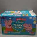 Easy Ups Girls & Boys Potty Training Pants, Size 3T-4T, 124 Count, Peppa Absorbent Training Underwear, Up to 100% Leakproof Day and Night, Hypoallergenic
