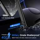 2 x Ferilinso [Auto Dust Install] 3 Pack Screen Protector for iPhone 16 Pro Max [Phone Case fit], 3 Tempered Glass Camera Lens Protector Accessories for Apple