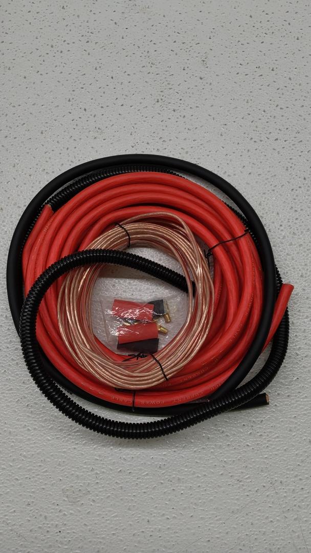 4 Gauge Audio Amplifier Installation Wiring Systems KIT,Make Connections and Brings Power to Your Radio,Subwoofers and Speakers