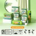 GreFusion Compostable Bags for Kitchen Compost Bin, 1.2 Gallon, 125 Count, Certified by BPI and ASTM, Leakproof and Odor Control