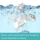 Electric Nasal Aspirator with Storage Box, 70Kpa Electric Nose Suction Nose Sucker for Baby,3 Silicone Tips,9 Suction Levels,Light Function,Anti-Reflux Design,BC-026