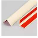 2 Pack PVC Corner Guards Drywall Corner Guards Wall Protectors, Self-Adhesive Door Edge Protection for Furniture Table(Beige,L 150CM/59IN)