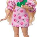 Barbie Dream Besties Festival Looks Set, Including Barbie Malibu Doll with Long, Blonde Stylized Hair, 10+ Removable Fashions & Accessories