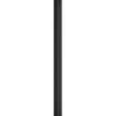 YATINEY Bar Table, Round Bar Table, Counter Height Table, Pub Cocktail Table, Metal Frame, for Bistro, Dining Room, Living Room, Terrace, Rustic Brown and Black BT05BR, 21.7 inches diameter x 39.4 inches height
