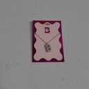 P10 Fad Silver Bubble Initial Neck B