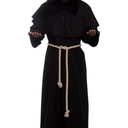 GOLDSTITCH Friar Medieval Hooded Monk Renaissance Priest Robe Costume Cosplay ,Size L