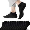 14 Pairs Ankle Socks for Men/Women, Seamless Thin Athletic Socks with Moisture-Wicking, Lightweight For Seasons Use L