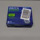 Brita Stream Pitcher Water Filter for Pitchers and Dispensers, BPA-Free, Replaces 1,800 Plastic Water Bottles a Year, Lasts Two Months or 40 Gallons, Includes 3 Filters