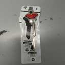 2 Hillman Color-Plus uncut key blanks in blue (model 67) and red (model 89)