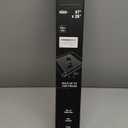 ropoda 1500 Pieces 46" x 26 "Puzzle Mat Roll Up, Puzzle Saver with 4 Large Sorting Trays & Travel Storage Bag, Portable Rollup Puzzles Keeper (Black)