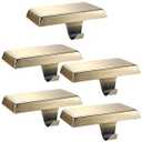 Sunshane 5 Pieces Christmas Stocking Holders Mantel Stocking Hanger Hooks Fireplace Mantle Metal Hang Bases for Xmas Party Decorations (Black)