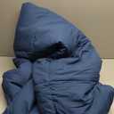 COHOME Premium Queen Size Comforter, All-Season Quilted Down Alternative Duvet Insert, Luxury Hotel GentleSoft Comforter with Anti-Clump Tech & 8 Tabs - Reversible - Navy Blue 88x88 inches