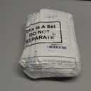 Frienda 50 Pcs Sublimation Blank Canvas Makeup Bags Bulk DIY Heat Transfer Canvas Pen Case Pencil Cosmetic Makeup Bags Clear Sublimation Blank Pouch with Zipper (7 x 4.3 Inch,White)