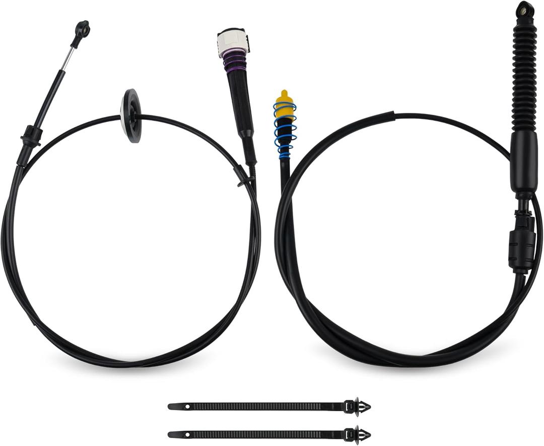 12477640 Automatic Transmission Gear Shifter Cable Compatible with Chevy Silverado GMC Sierra 1500 2500 3500 Classic 1999-2007 Replacement for 12477640 905-144