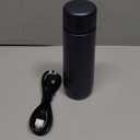 Travel Kettle, Dual Voltage Portable Electric Kettle 110V-220V-240V Smart Small Water Boiler 370ML for Tea & Coffee, 316 Stainless Steel, 6 Temperature Control and LCD Display, for Global Use