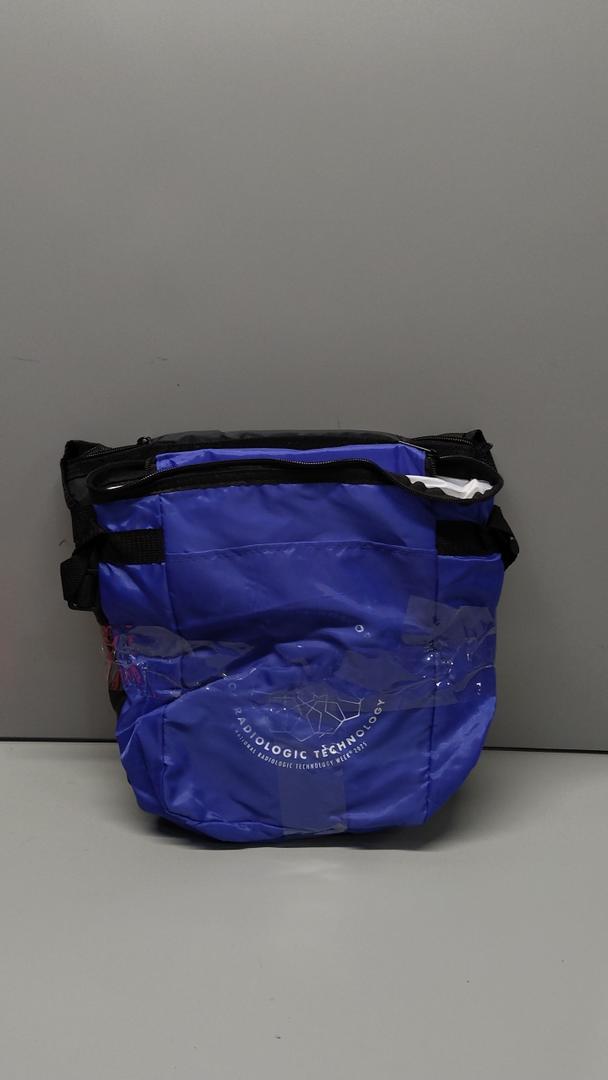 3 Small Lunch Bags, Cooler,Mixed Colors, Blue and Black Size 10x8