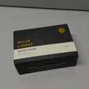 3 Pack 2 inch Wide Beeswax Pillar Candle 4 inch Tall, Smokeless and Long Lasting Natural Pure Bees Wax Candle, Unscented, Off White