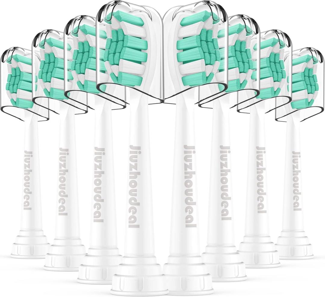 Replacement Toothbrush Heads Compatible with Philips Sonicare C2 Plaque Control Protective Clean 4100 5100 6100 Electric Toothbrush,6-Pack Sonic Brush Heads