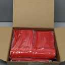 300 Pcs Plastic Silverware Heavy Duty Cutlery Set Plastic Utensils Set Includes 100 Disposable Spoons 100 Forks Knives for Parties Catering Family Gathering(Red)