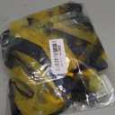 3 Pcs New Year Dog Costume Set Including Wine Glass Headband Happy New Year Dog Tutu Dress Cute Pet Tutu Gold and Black Star Pet Scarf for Medium Animal Holiday Outfit Accessory